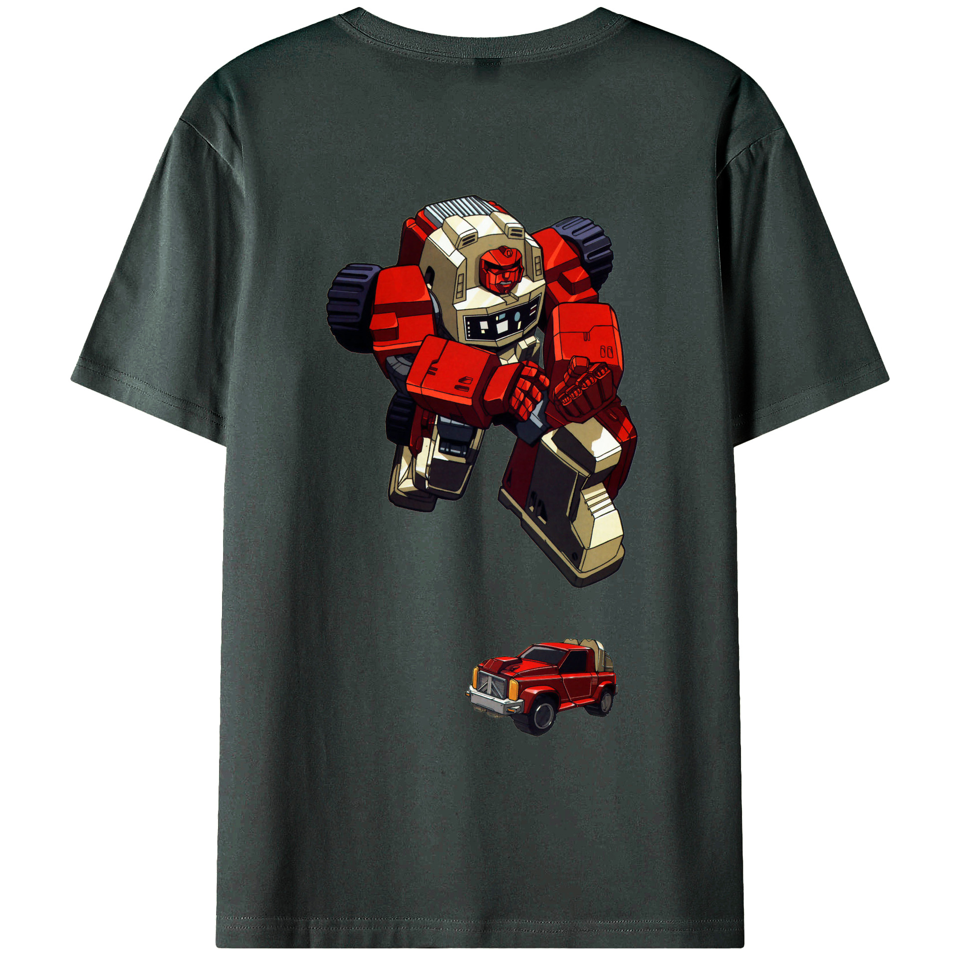（画像用）  綿100％ メンズ半袖Tシャツ（バックプリント） 通気性
